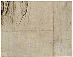 Lamentation (recto); Studies of Legs and Draperies (verso), Michelangelo Buonarroti (Italian, Caprese 1475–1564 Rome), Red chalk (recto); pen and ink (verso)